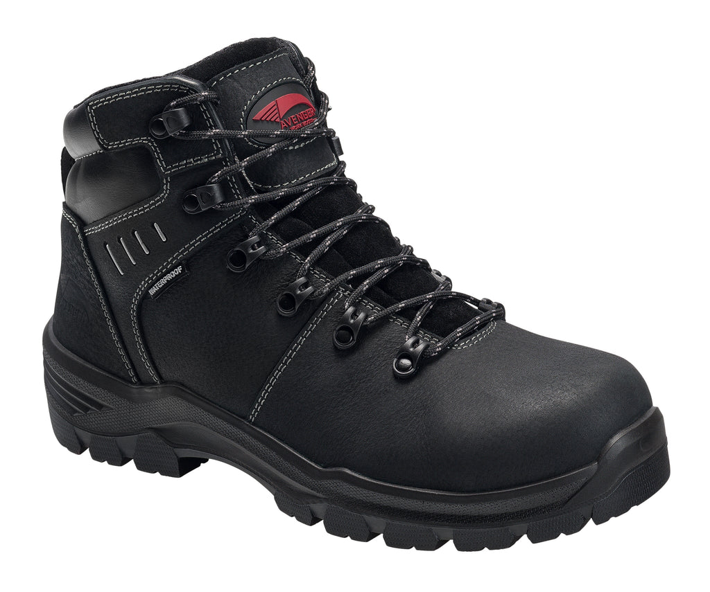Avenger 7400 Foundation Black Carbon Toe Work Boots