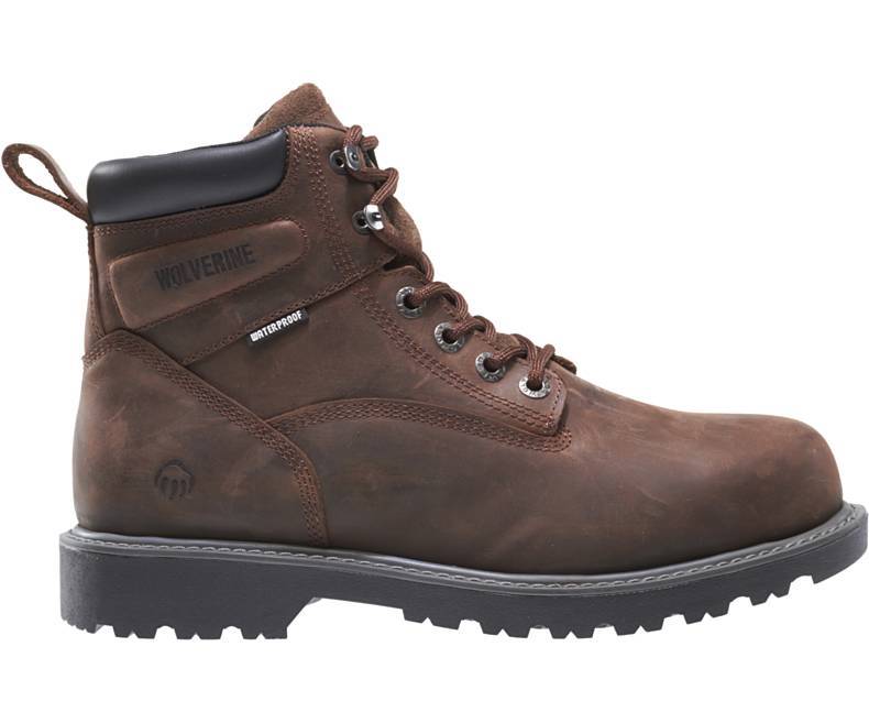 Wolverine 10633 Floorhand Waterproof Steel Toe Work Boots