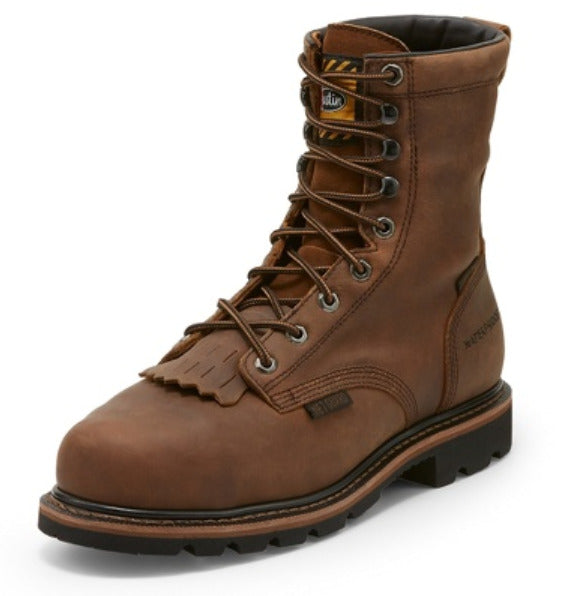 Justin Pulley Internal Met Guard Work Boots