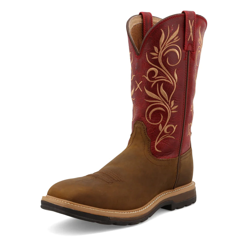 TWISTED X WLCS003 WOMEN'S 11" WESTERN WORK BOOT